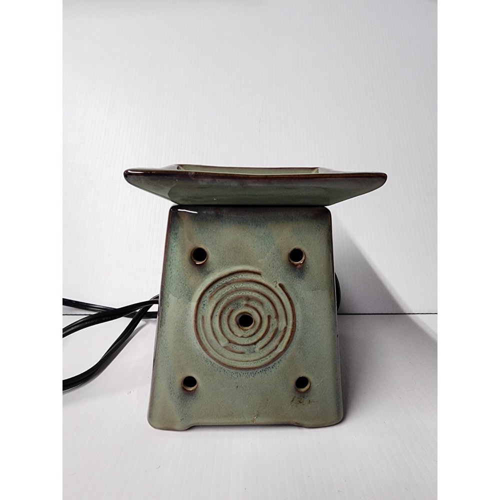 Scentsy Sendai‎ Green  Candle Wax Warmer
